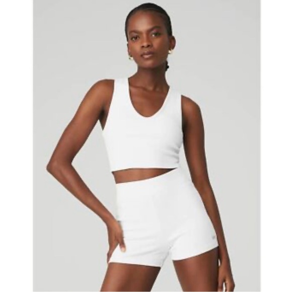 Alo Goddess Ribbed Tank - Picture 1 of 5